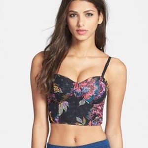 MINKPINK Twilight Floral Bustier